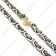 16mm Wide Huge Stainless Steel Black Link Chain Necklace n000962