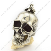 64MM Big Skull Pendant in 316L Stainless Steel Weight of 90 Grams p002478