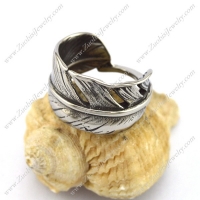 Casting Leaf Ring for Ladies r002930