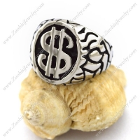 US Dollar Symbol Ring r003011