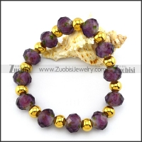 Beautiful Glass Beads Bracelets for Modern Ladies b005419