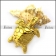 Gold Tone Stainless Sea Turtle Pendant p004894