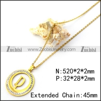 Initial D Charm Necklace n001693