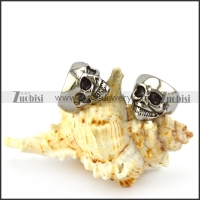 Skull Clip Earring e001362