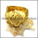 golden owl ring r005651