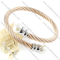 Stainless Steel Rope Bracelet - b000033