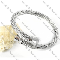 Stainless Steel Rope Bracelet - b000034