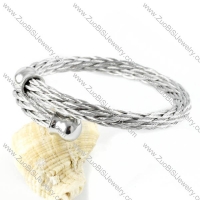 Stainless Steel Rope Bracelet - b000036