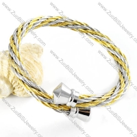 Stainless Steel Rope Bracelet - b000048