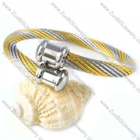 Stainless Steel Rope Bracelet - b000053