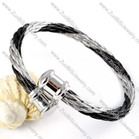 Stainless Steel Rope Bracelet - b000054