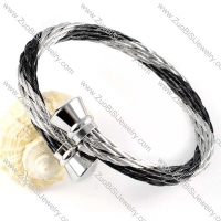 Stainless Steel Rope Bracelet - b000056