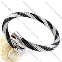 Stainless Steel Rope Bracelet - b000057