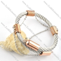 Stainless Steel Rope Bracelet - b000267