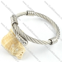 Stainless Steel Rope Bracelet - b000269