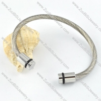 Stainless Steel Rope Bracelet - b000277