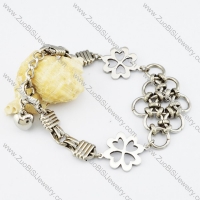 Stainless Steel Flower bracelet - b000512