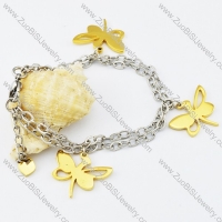 Stainless Steel Butterfly bracelet - b000516