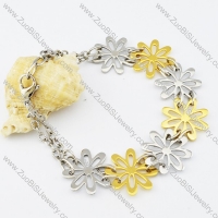 Stainless Steel Flower bracelet - b000528