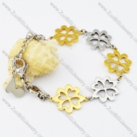 Stainless Steel Flower bracelet - b000529