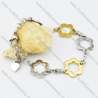 Stainless Steel Flower bracelet - b000531