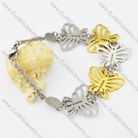 Stainless Steel Butterfly bracelet - b000535