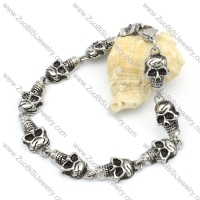 Stainless Steel Skull bracelet - b000549
