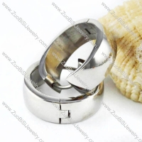 Polished Stainless Steel Earring - e000008