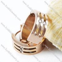 Rose Gold Stainless Steel Earring - e000016