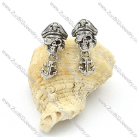 Stainless Steel Pirates of the Caribbean Earring - e000074