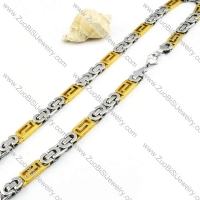 Stainless Steel Necklace -n000009