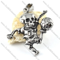 Ghost Stainless Steel Pendant - p000152