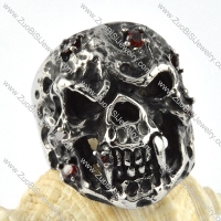 Stainless Steel Rot Skull Ring - r000063