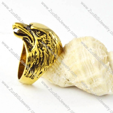 Yellow Gold Condor in Stainless Steel - r000259