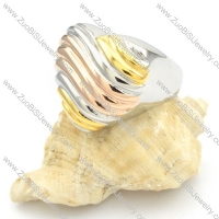 Stainless Steel Heart-shaped Rings -r000399