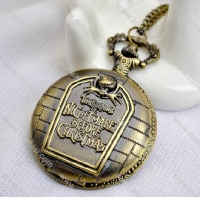 Vintage TIM BUKTONS'S THE NIGHTMARE BEFORE CHRISTMAS Pocket Watch - PW000089