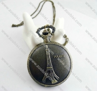 Paris Tower Pocket Watch -PW000314