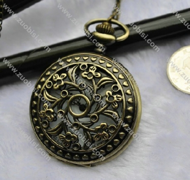 Old Style Flower Pocket Watch -PW000341
