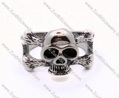 Stainless Steel Skull Ring -JR010020