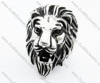 Stainless Steel Lion Ring -JR010195