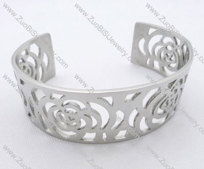 Stainless Steel Flower Bracelet -JB050073