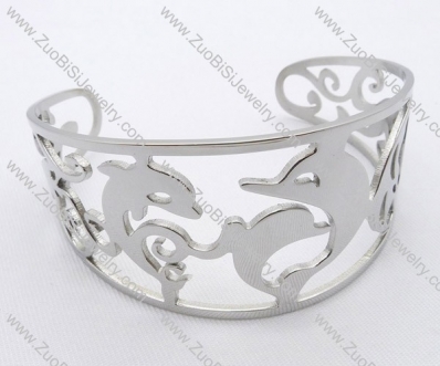 Stainless Steel Dolphin Bracelet -JB050075