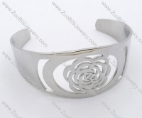 Stainless Steel Flower Bracelet -JB050076