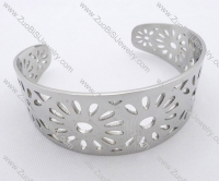 Stainless Steel Flower Bracelet -JB050079