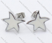 Star Stainless Steel earring - JE050012