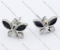 Small Butterfly Stainless Steel earring - JE050014