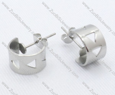 Triangle Stainless Steel earring - JE050038