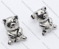 Stainless Steel Pig Earring - JE050069