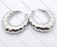 Shiny Strong Stainless Steel earring - JE050085