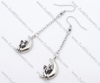 Moon Angel Stainless Steel earring - JE050147